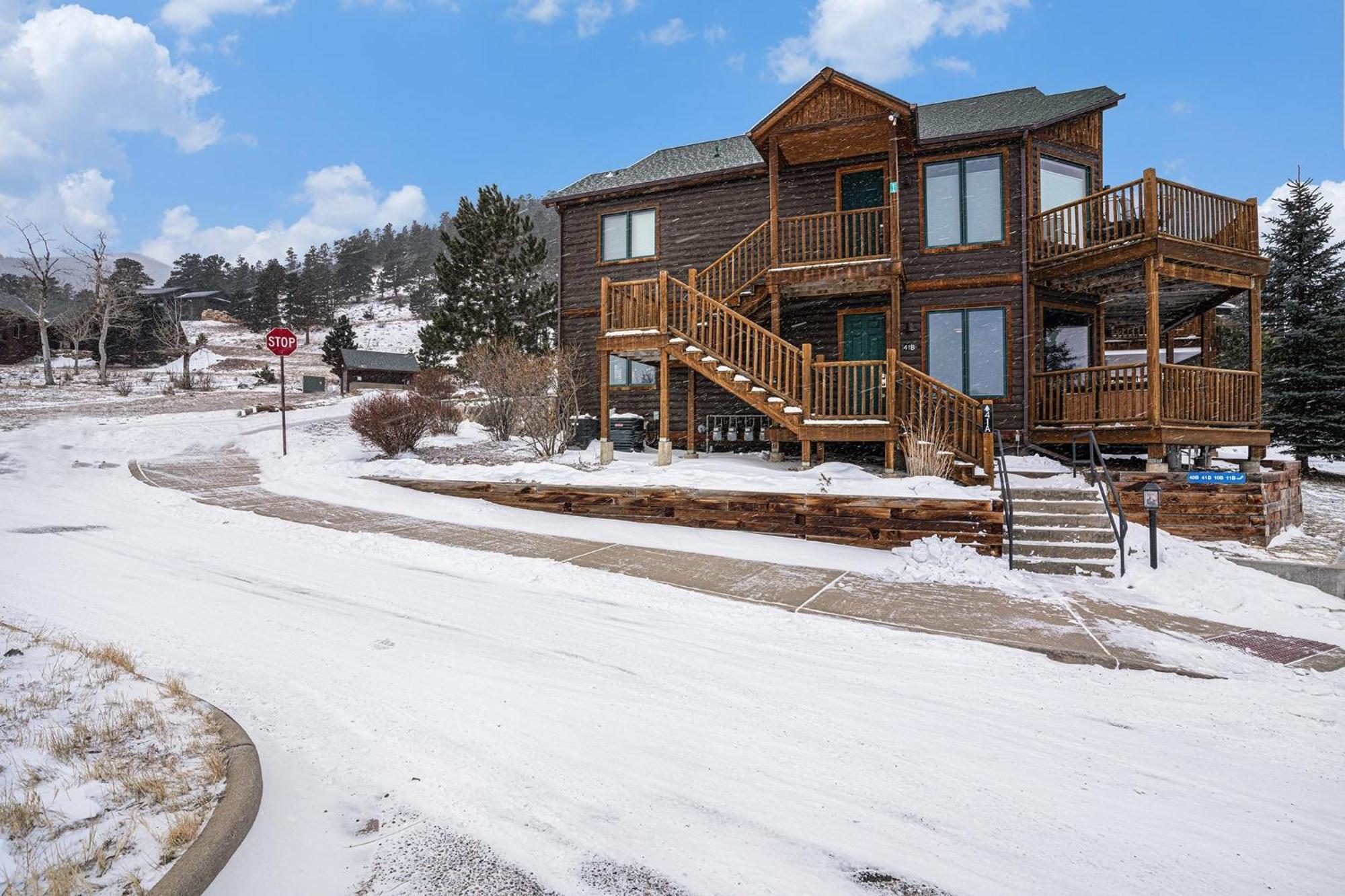 Nakai Peak 41B Condo Estes Park Buitenkant foto